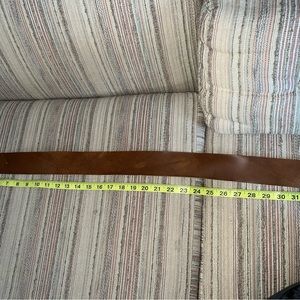 Soft Tan Wide Belt